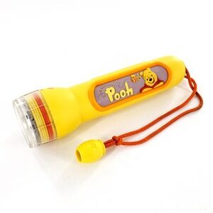 Energizer Disney Winnie The Pooh Flashlight w/ Hand Strap Tested & Works